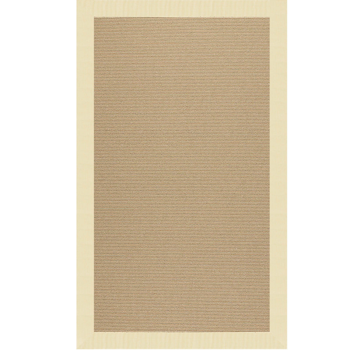 Creative Concepts Rug – Sisal Canvas Sand – detail view