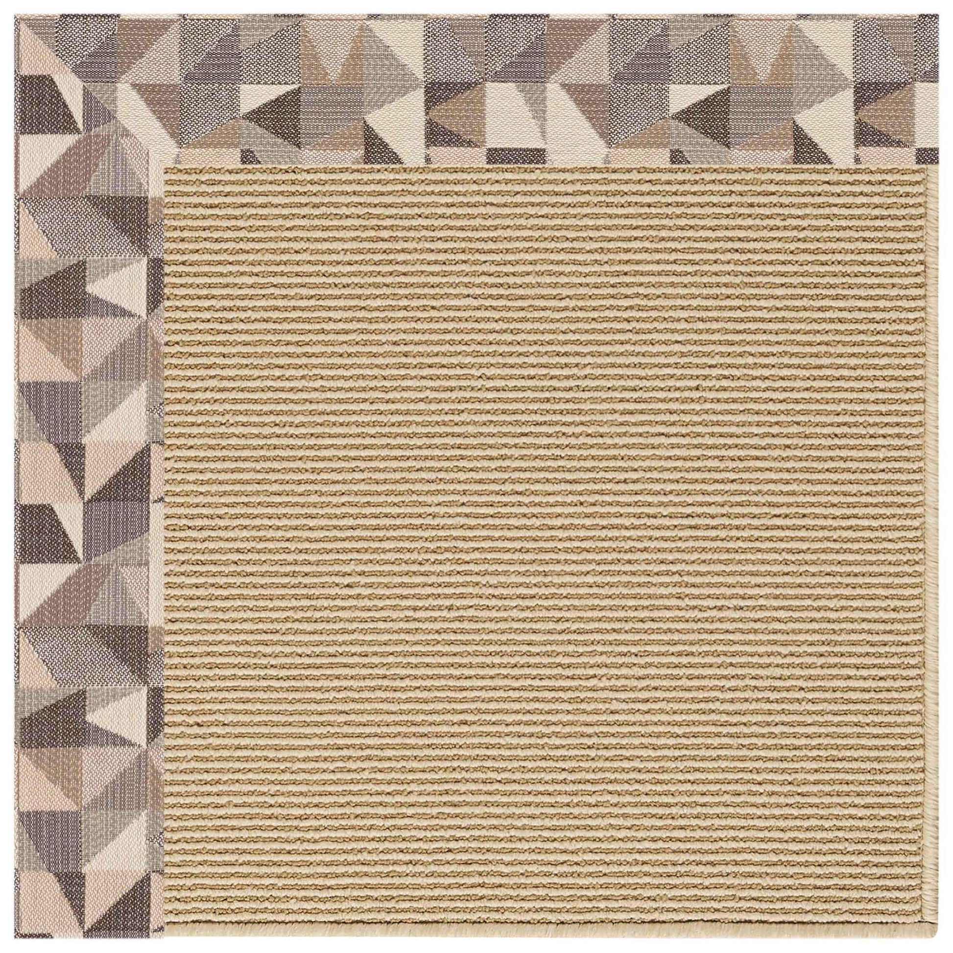 Creative Concepts Rug – Sisal Geo Bronze – cabin lodge area rug