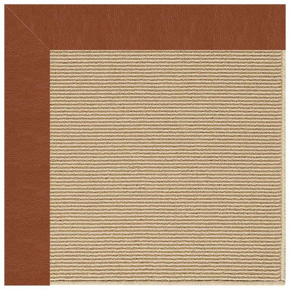 Creative Concepts Rug – Sisal Classic Saddle – cabin lodge area rug