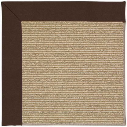 Creative Concepts Rug – Sisal Canvas Bay Brown – cabin lodge area rug