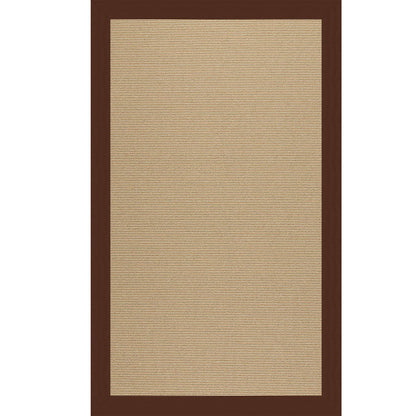 Creative Concepts Rug – Sisal Canvas Bay Brown – detail view