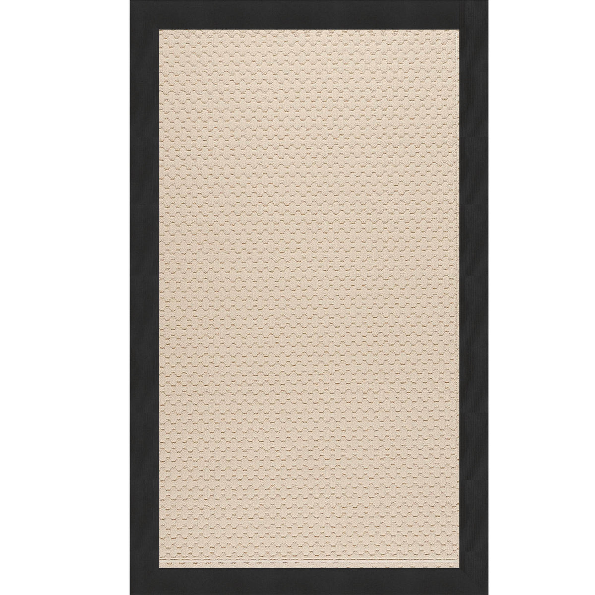 Creative Concepts Rug – Sugar Mtn. Canvas Black – detail view
