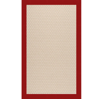 Creative Concepts Rug – Sugar Mtn. Canvas Jockey Red – detail view