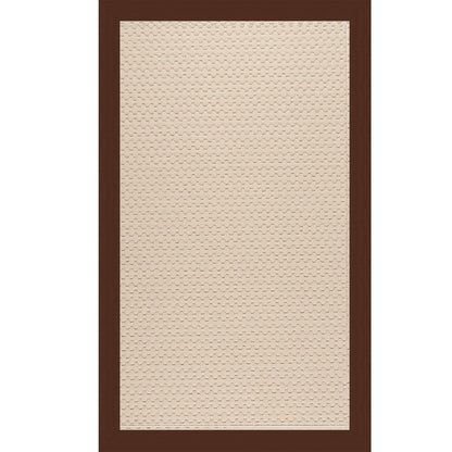 Creative Concepts Rug – Sugar Mtn. Canvas Bay Brown – detail view