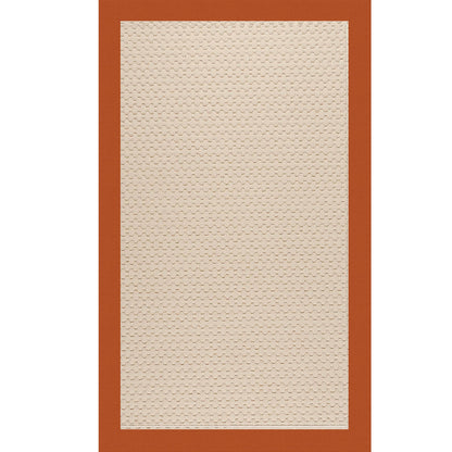 Creative Concepts Rug – Sugar Mtn. Canvas Rust – detail view