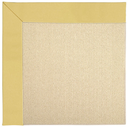 Creative Concepts Rug – Beach Sisal Canvas Canary – cabin lodge area rug