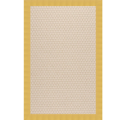 Creative Concepts Rug – Beach Sisal Canvas Canary – detail view