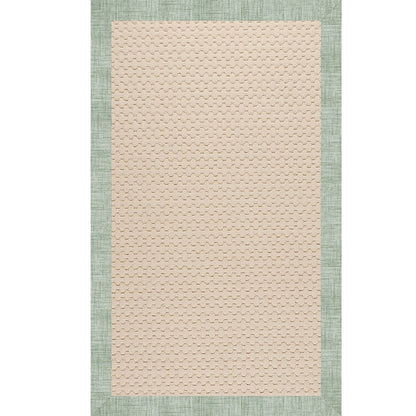 Creative Concepts Rug – Beach Sisal Rave Spearmint – detail view