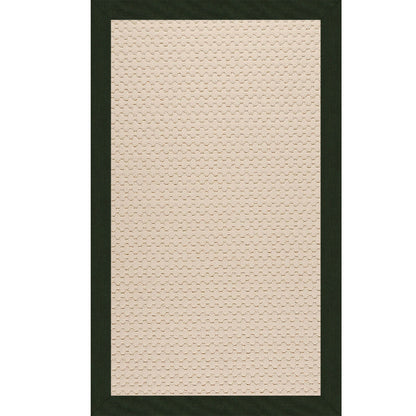 Creative Concepts Rug – Beach Sisal Canvas Fern – detail view