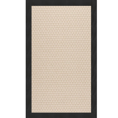 Creative Concepts Rug – Beach Sisal Canvas Black – detail view
