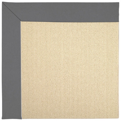Creative Concepts Rug – Beach Sisal Canvas Charcoal – cabin lodge area rug