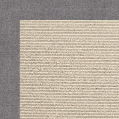 Creative Concepts Rug – Beach Sisal Canvas Slate – room setting