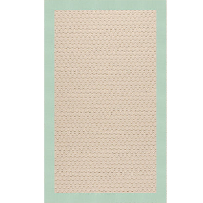 Creative Concepts Rug – Beach Sisal Canvas Spa Blue – detail view