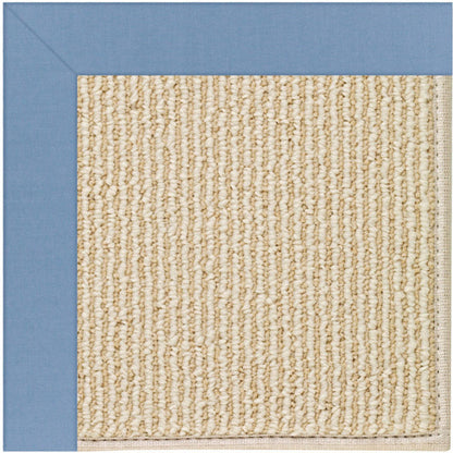 Creative Concepts Rug – Beach Sisal Canvas Air Blue – cabin lodge area rug