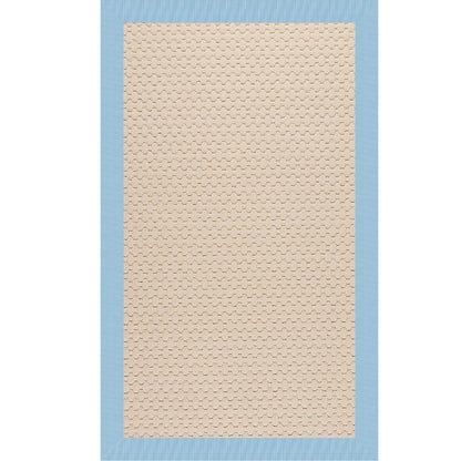 Creative Concepts Rug – Beach Sisal Canvas Air Blue – detail view