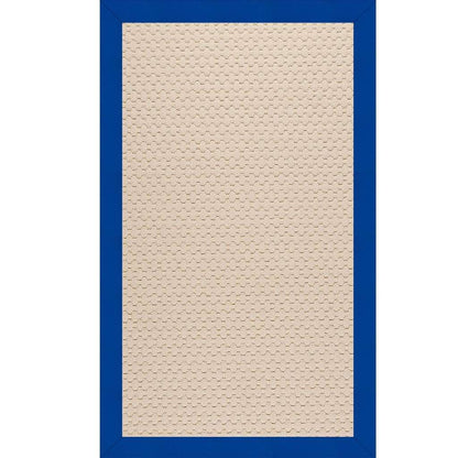 Creative Concepts Rug – Beach Sisal Canvas Pacific Blue – detail view