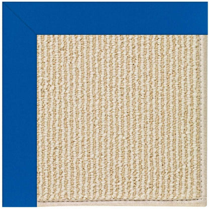Creative Concepts Rug – Beach Sisal Canvas Pacific Blue – room setting