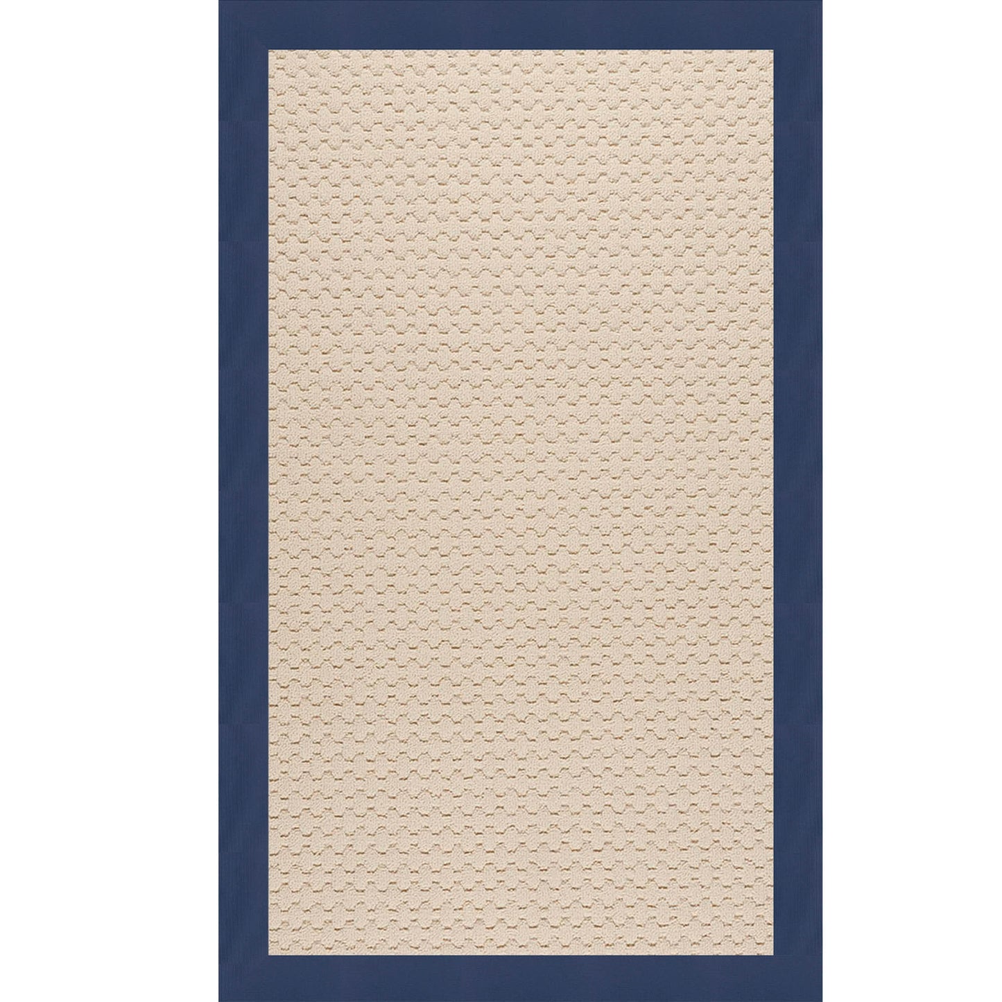 Creative Concepts-Beach Sisal Canvas Navy