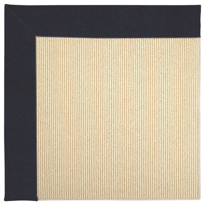 Creative Concepts Rug – Beach Sisal Canvas Navy – room setting