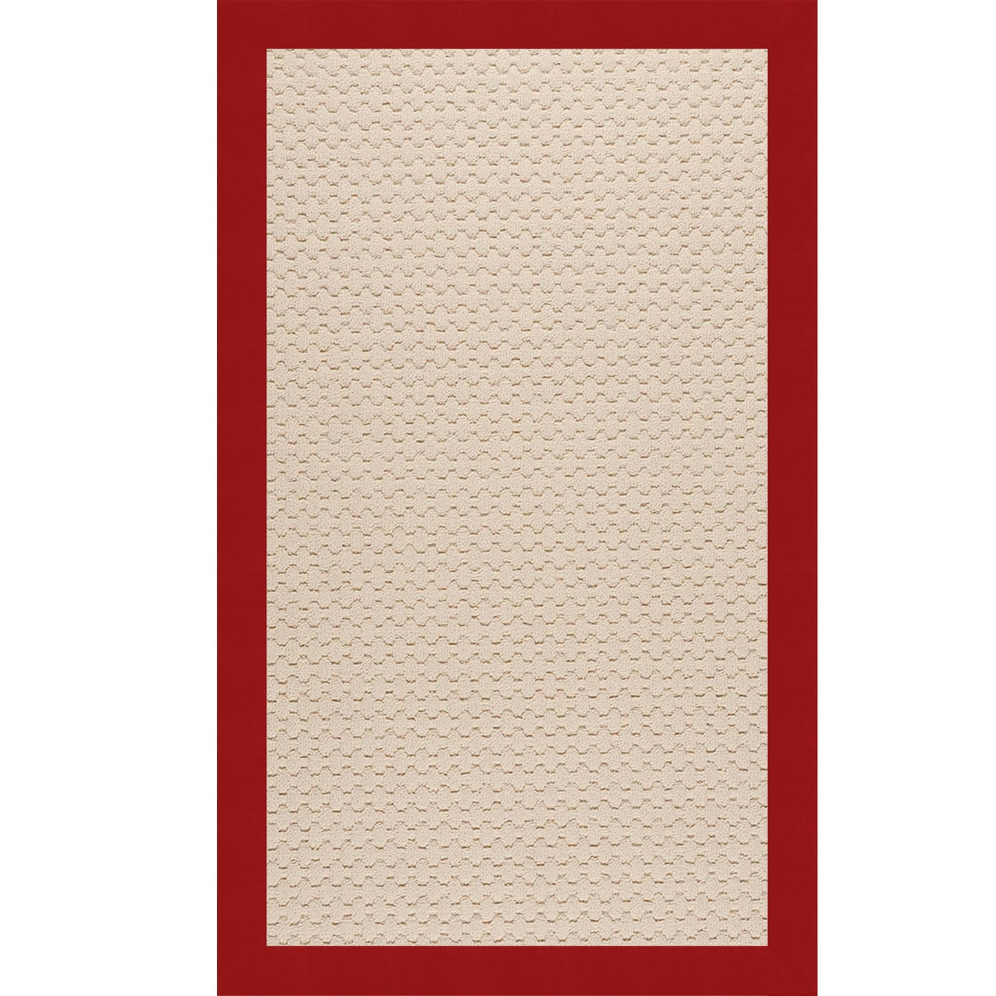 Creative Concepts-Beach Sisal Canvas Jockey Red