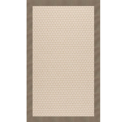 Creative Concepts Rug – Beach Sisal Canvas Taupe – detail view