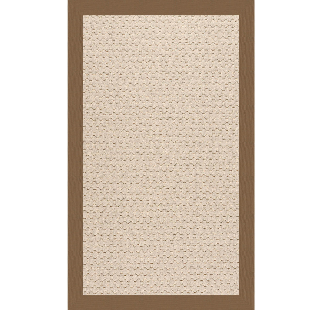 Creative Concepts Rug – Beach Sisal Canvas Cocoa – detail view