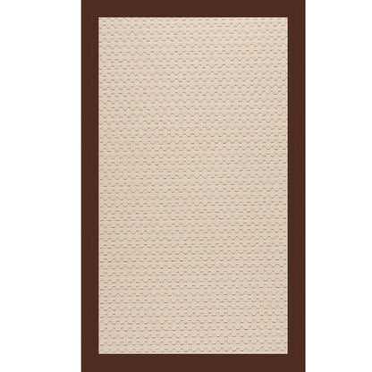 Creative Concepts Rug – Beach Sisal Canvas Bay Brown – detail view