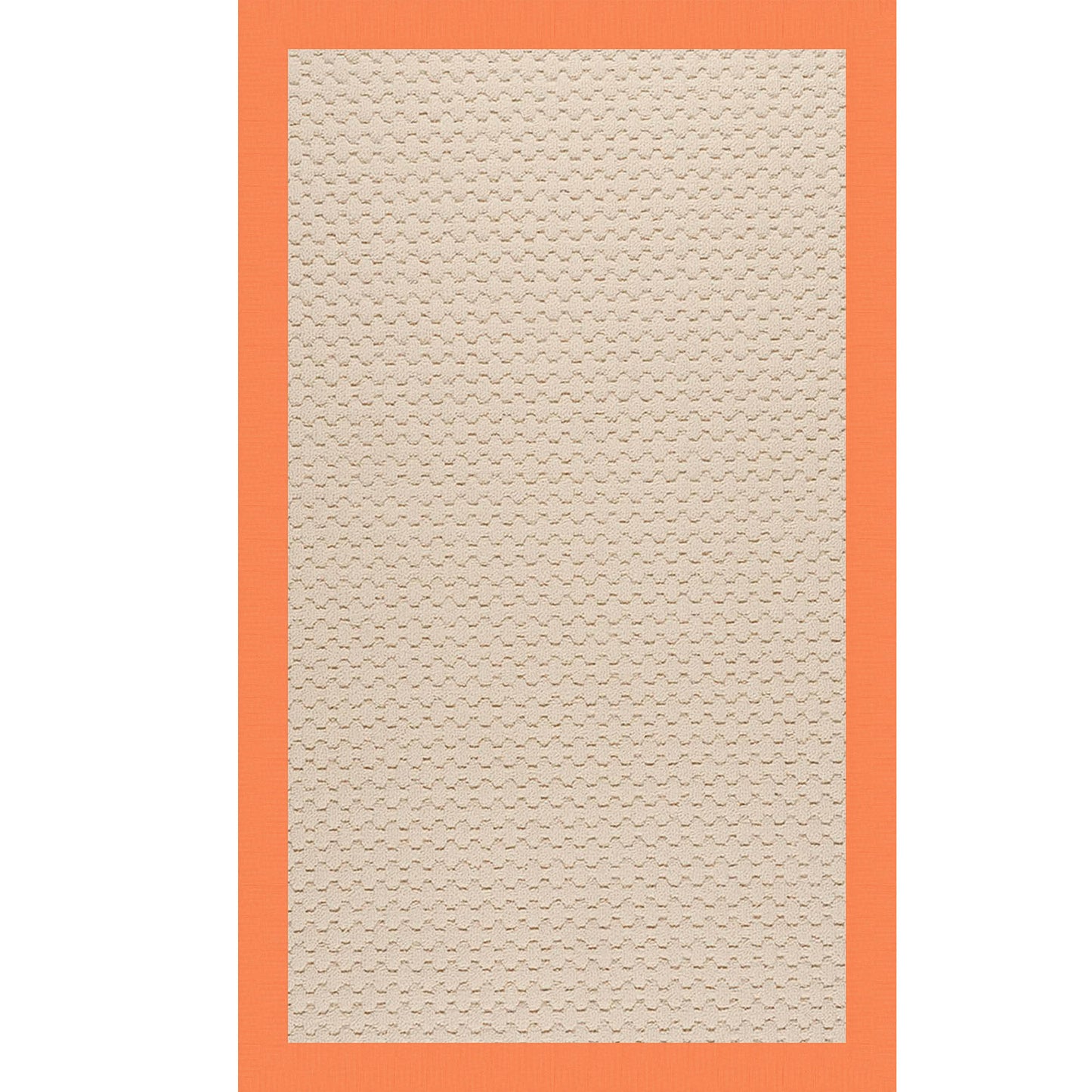 Creative Concepts-Beach Sisal Canvas Tangerine