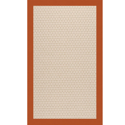 Creative Concepts Rug – Beach Sisal Canvas Rust – detail view