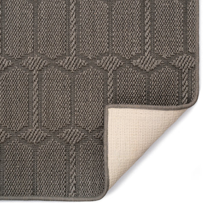 Petra Graphite Rug – room setting
