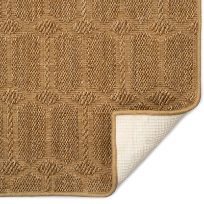 Petra Wheat Rug – room setting