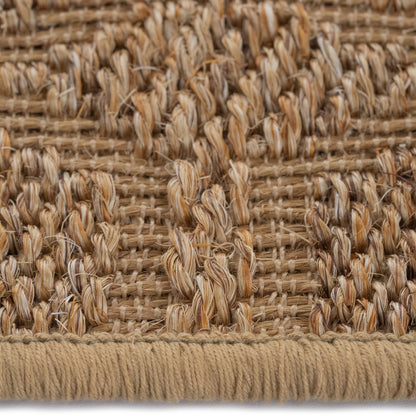 Petra Wheat Rug – close up