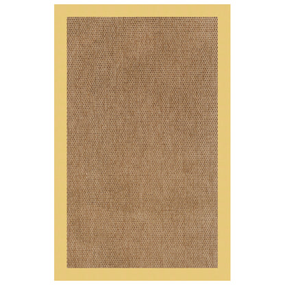 Islamorada Rug – Basketweave Canvas Canary – detail view