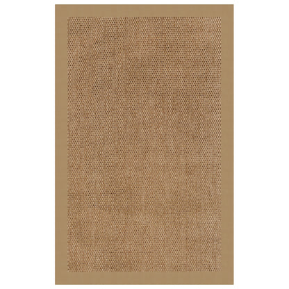 Islamorada Rug – Basketweave Canvas Linen – detail view
