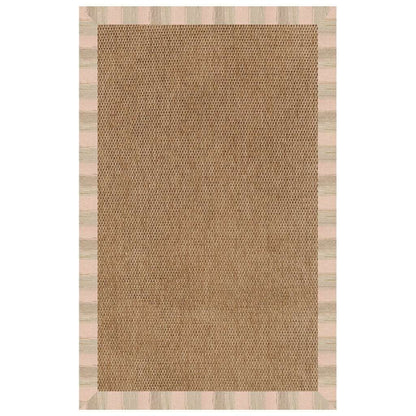 Islamorada Rug – Basketweave Sicily Olive – detail view