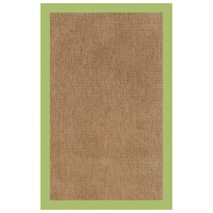 Islamorada Rug – Basketweave Canvas Parrot – detail view