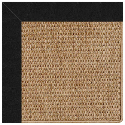 Islamorada Rug – Basketweave Classic Black – cabin lodge area rug