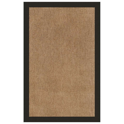 Islamorada Rug – Basketweave Canvas Black – detail view