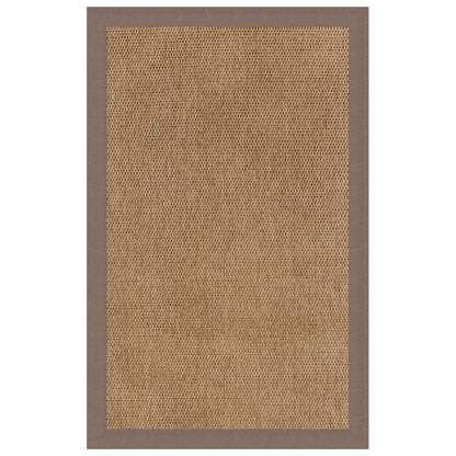 Islamorada Rug – Basketweave Classic Stone – detail view