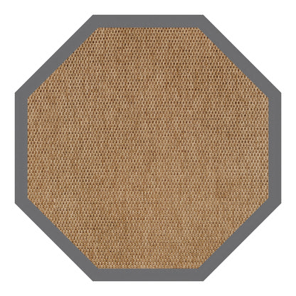Islamorada Rug – Basketweave Canvas Charcoal – cabin lodge area rug