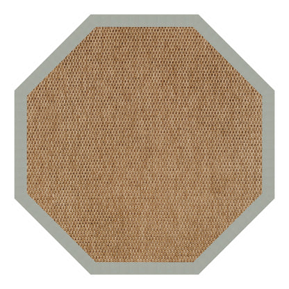 Islamorada Rug – Basketweave Canvas Spa Blue – cabin lodge area rug