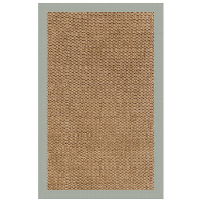 Islamorada Rug – Basketweave Canvas Spa Blue – detail view