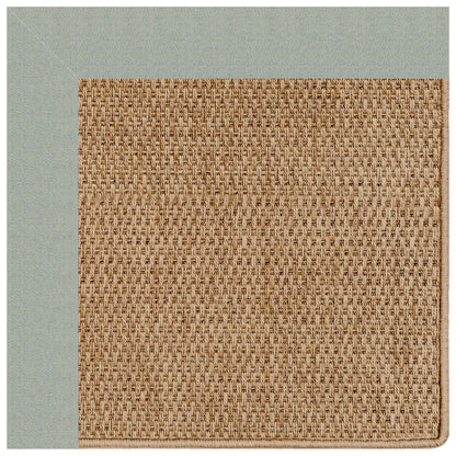 Islamorada Rug – Basketweave Canvas Spa Blue – room setting