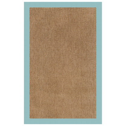 Islamorada Rug – Basketweave Canvas Aquatic – detail view