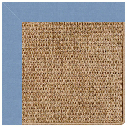 Islamorada Rug – Basketweave Canvas Air Blue – room setting