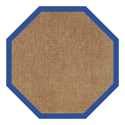 Islamorada Rug – Basketweave Canvas Pacific Blue – cabin lodge area rug