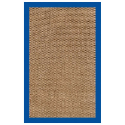 Islamorada Rug – Basketweave Canvas Pacific Blue – detail view