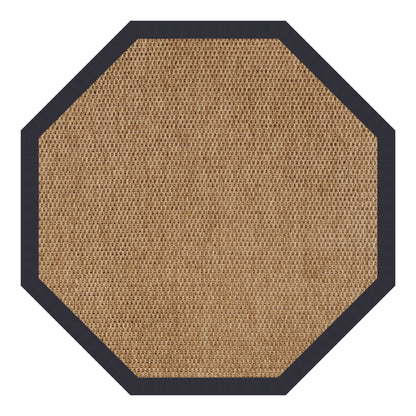 Islamorada Rug – Basketweave Canvas Navy – cabin lodge area rug