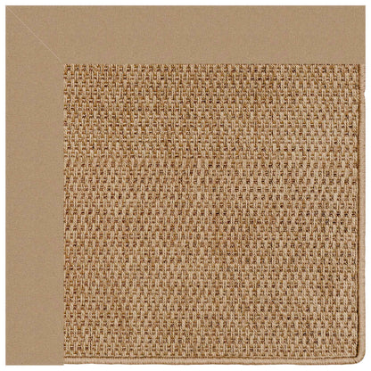 Islamorada Rug – Basketweave Canvas Camel – cabin lodge area rug