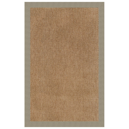Islamorada Rug – Basketweave Canvas Taupe – detail view